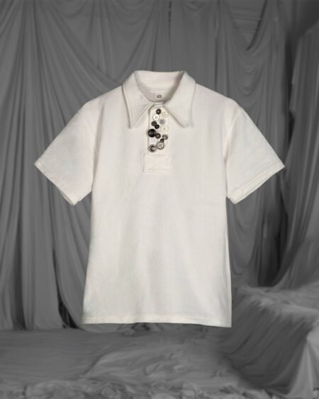 Ktwo Studios dyed camo repair shirt