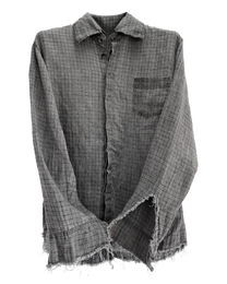 Ktwo Studios Dyed Checker Button-Down